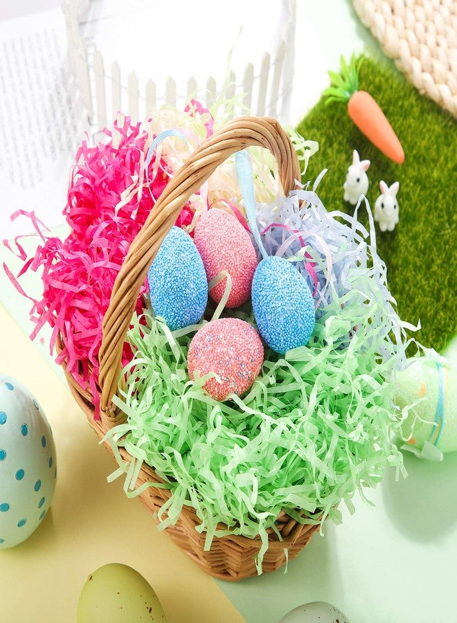 Zonon 10.6 Oz/ 300 g Easter Basket Grass Filler Paper Multicolor Stuffing Grass Bulk Shredded Tissue Easter Basket Gift Filler for Egg Stuffer Party Supplies DIY Candy Package(Multicolored) - Image 4